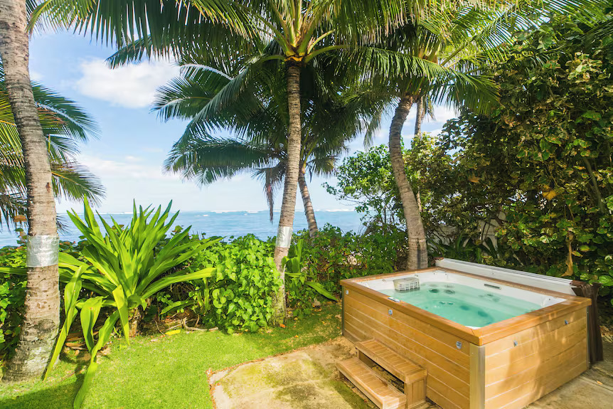 Beachfront Garden Oasis